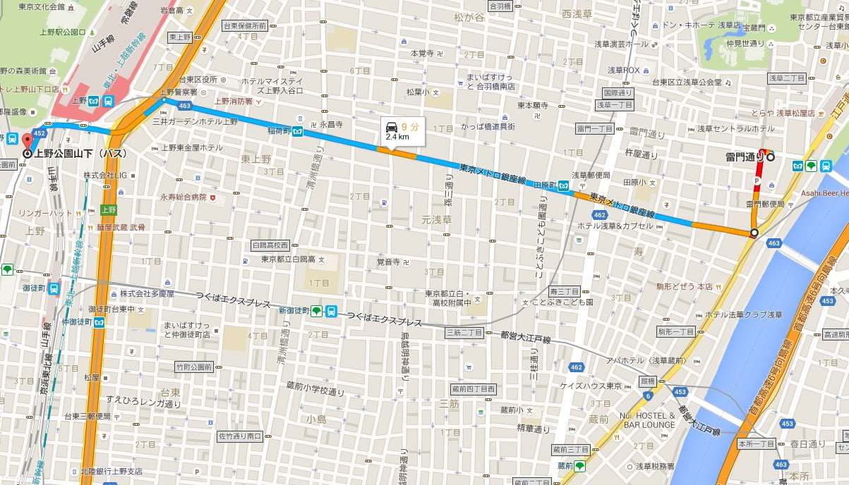 東京―夢の下町バス（錦糸町駅前行）